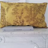 Silk cushion cover