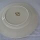 Large dish Sarreguemines 513112 faience old flowers STRASBOURG