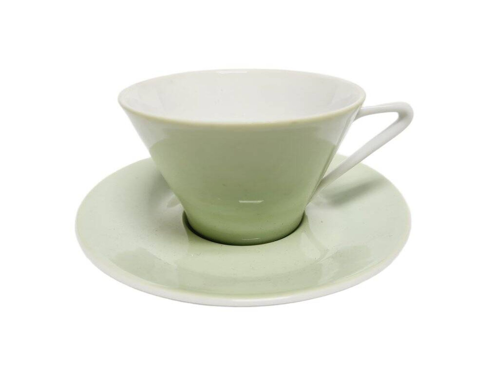Tasse et soucoupe postmodernes, Autriche, années 1960, ensemble de 2