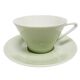 Postmodern cup and saucer, Austria, 1960s, set of 2