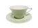 Postmodern cup and saucer, Austria, 1960s, set of 2