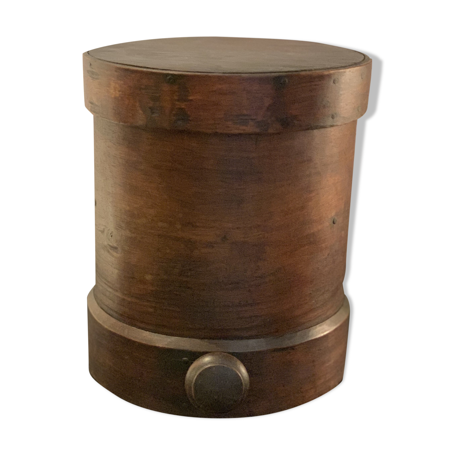 Pot d’apothicaire en bois
