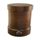 Pot d’apothicaire en bois