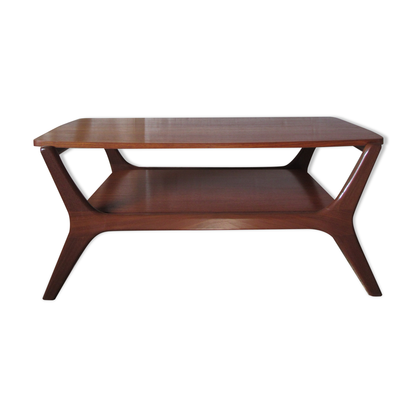 Teak coffee table