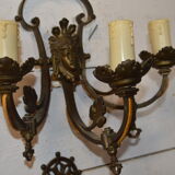 Pair of bronze empire style