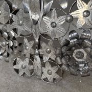 Miroir mexicain vintage en métal