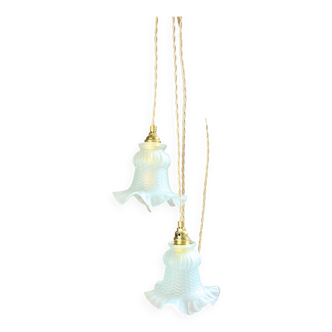Pair of Customizable Vintage Tulip Lamps