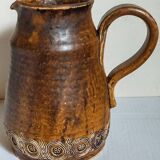 Ceramic potter's pitcher by F.CHEDEVILLE 20th century