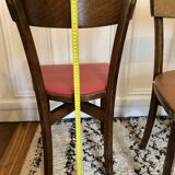 Set of 3 vintage bistro chairs