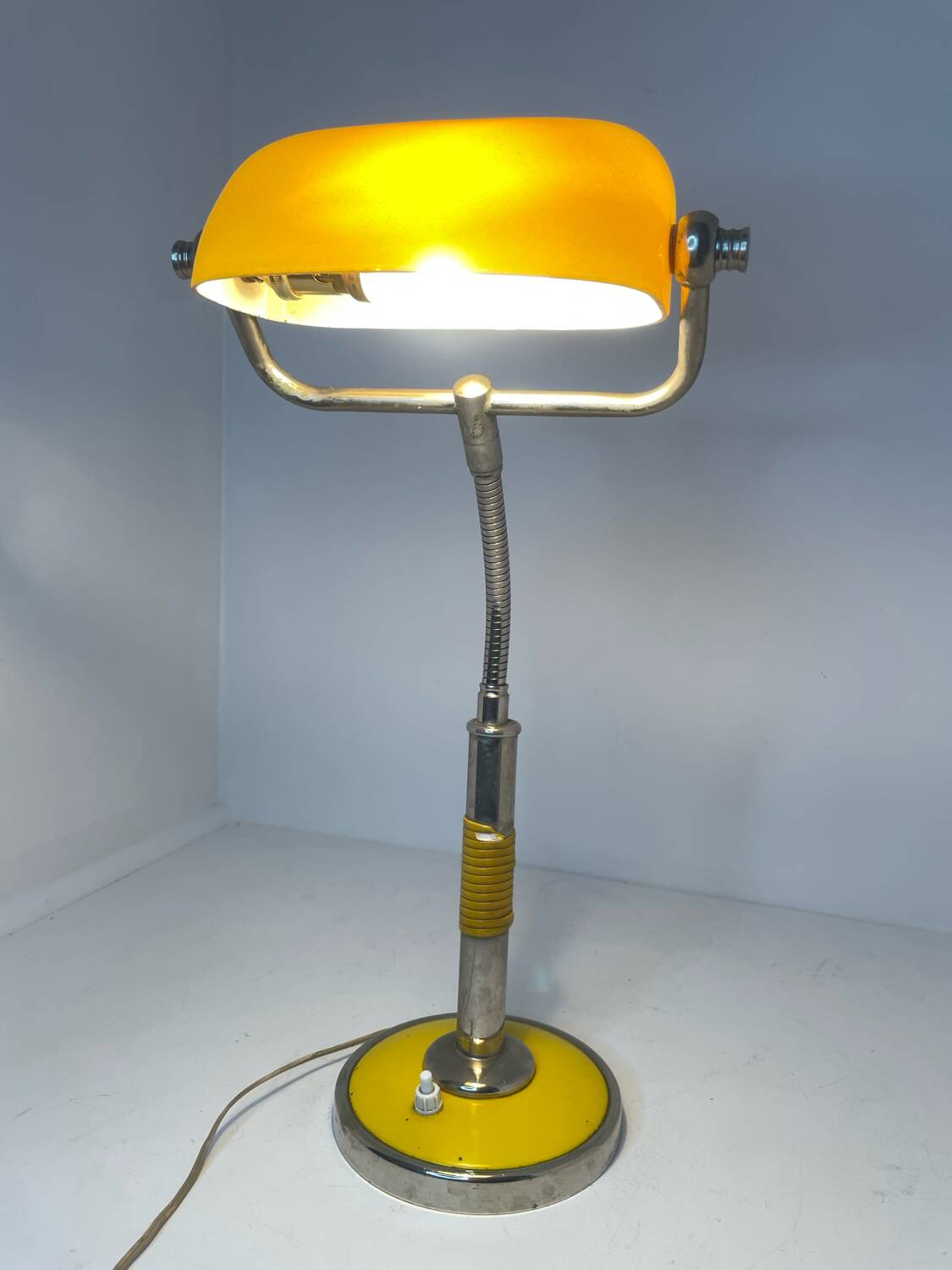 Vintage Banker's Lamp