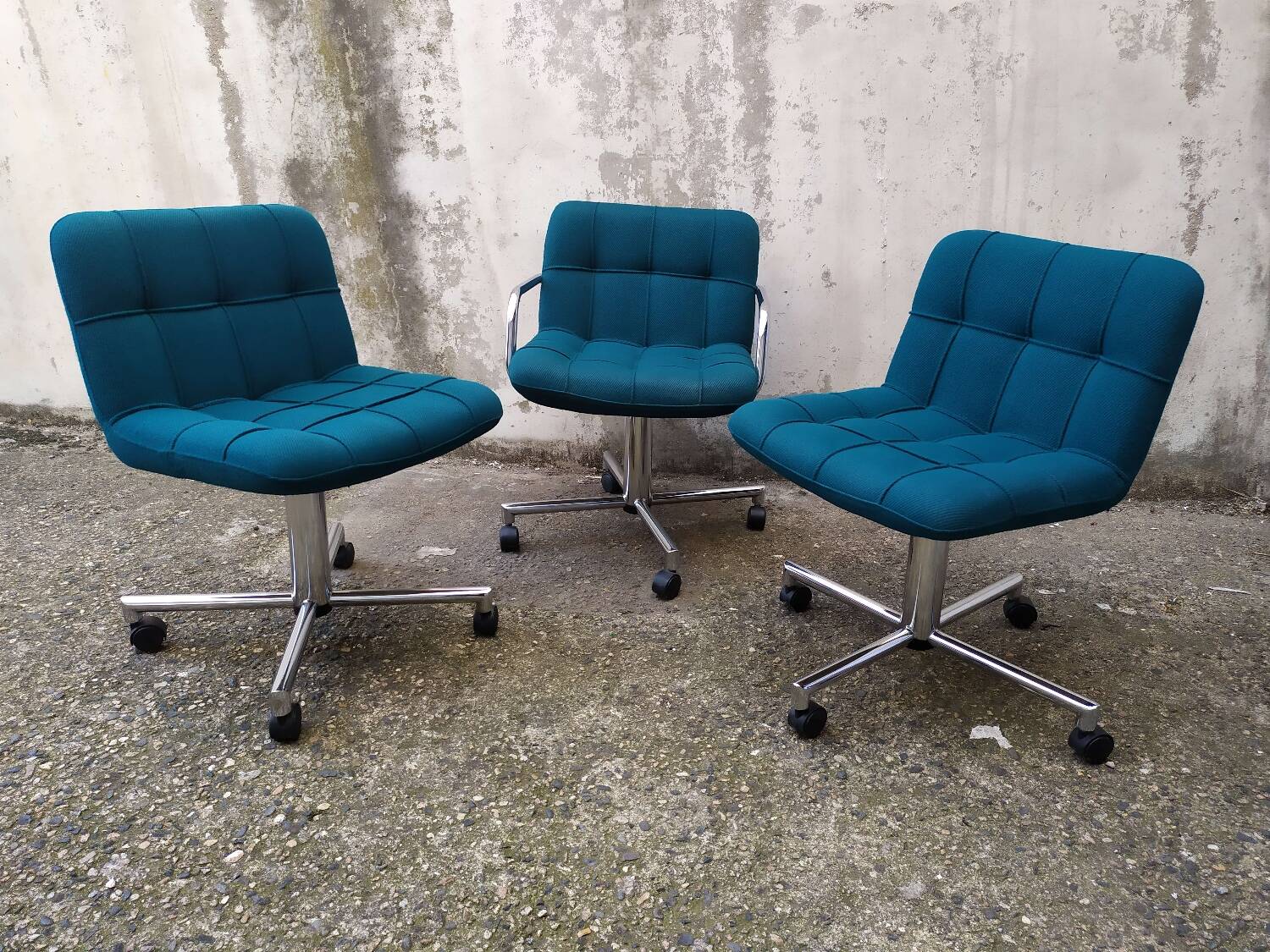Fauteuils bureau Airborne vintage