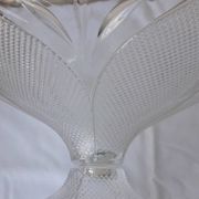 Glass footed bowl