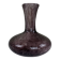 Vintage bubble glass soliflore vase in mauve/lilac.