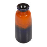 Orange and blue vase