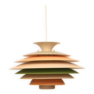 XL Colourful Pendant Lamp: Danish Mid-Century Modern by Formlight Design -