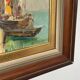 Swedish Oil on Panel – “Venice” by Knut Norman – Vintage & Framed