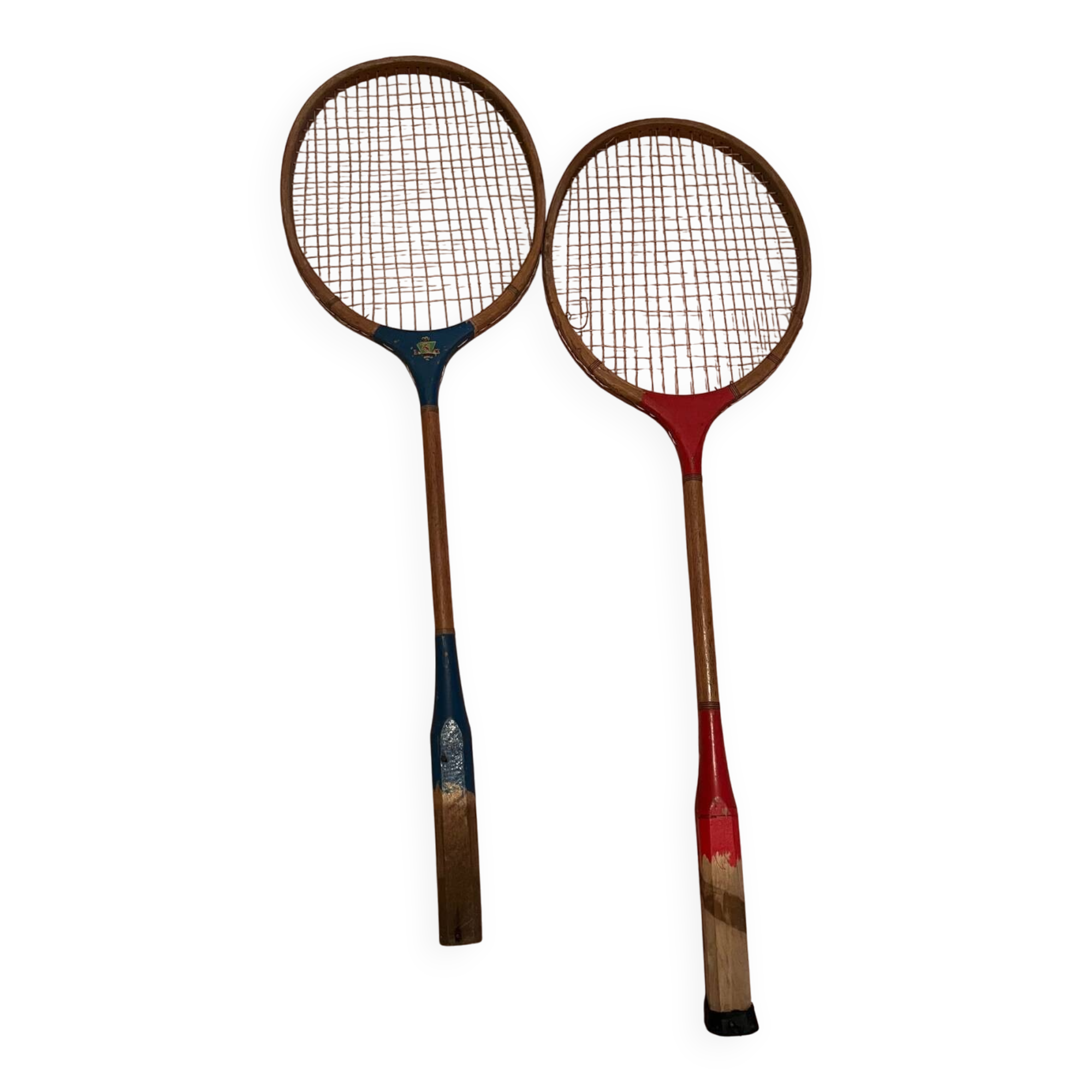 Raquettes vintage décoration