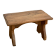Wooden foot step
