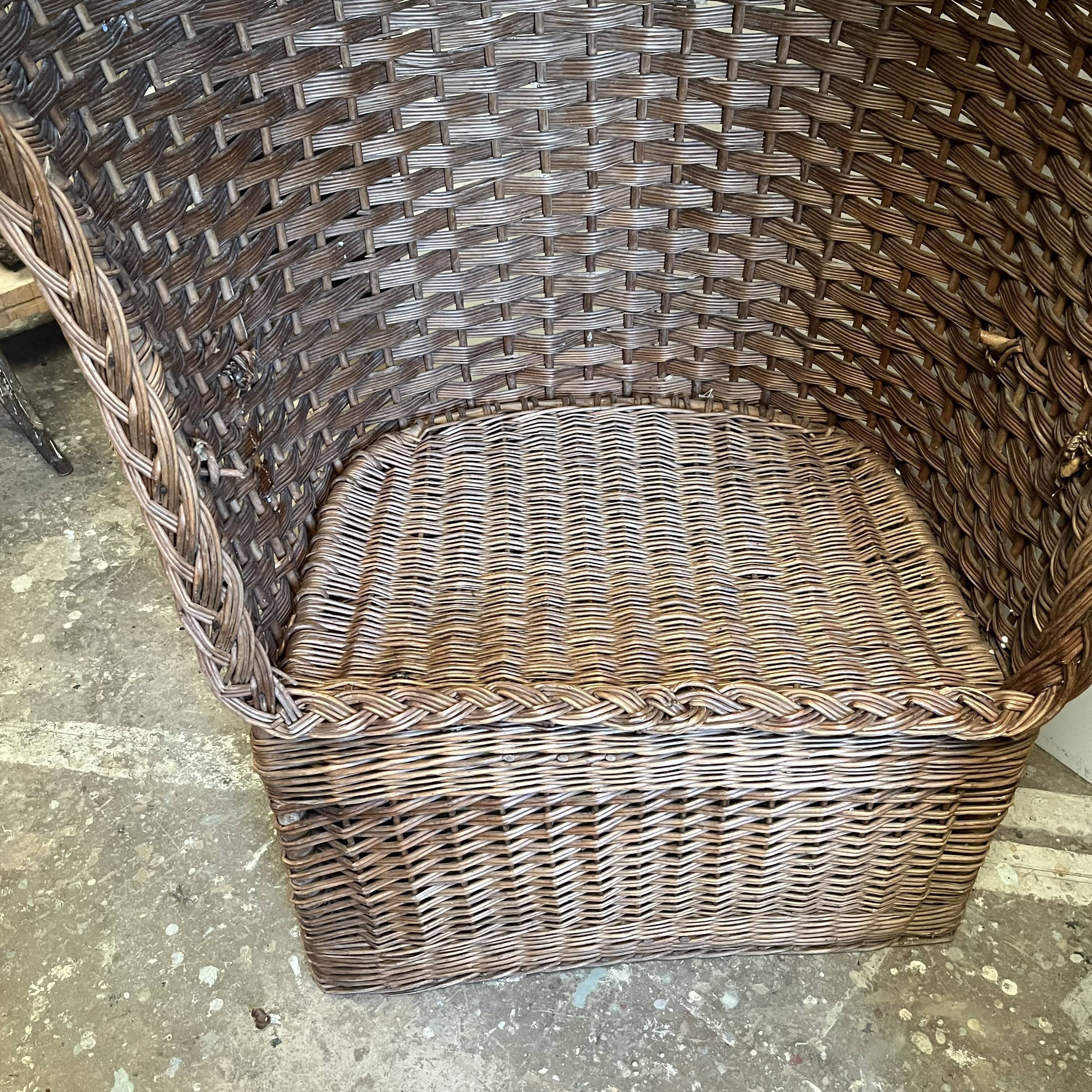 Rattan beach chair