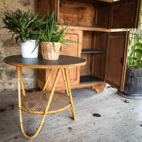 Rattan coffee table