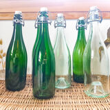 Vintage bottle with porcelain stopper