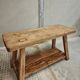 Old workbench work table bathroom furniture side table 55 x 137 cm