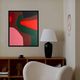 Abstract painting no. 4 on stretched canvas