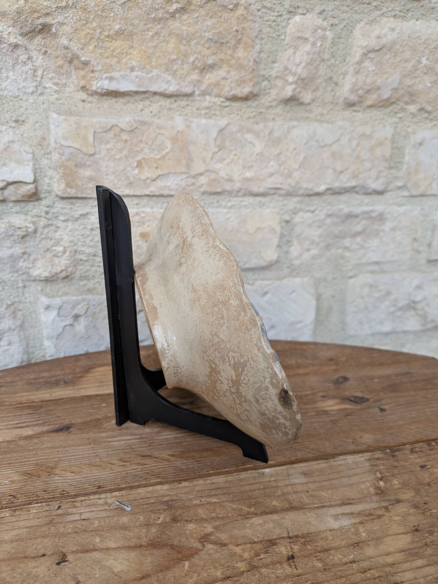 Antique U&C ceramic thorn bowl