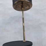 Brass ashtray on the leg from the 70's