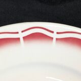 11 flat plates badonviller red no digoin