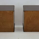 1940s Set of Bedside Tables , Czechoslovakia