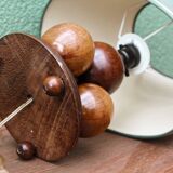 Bedside lamp, ball base, art deco