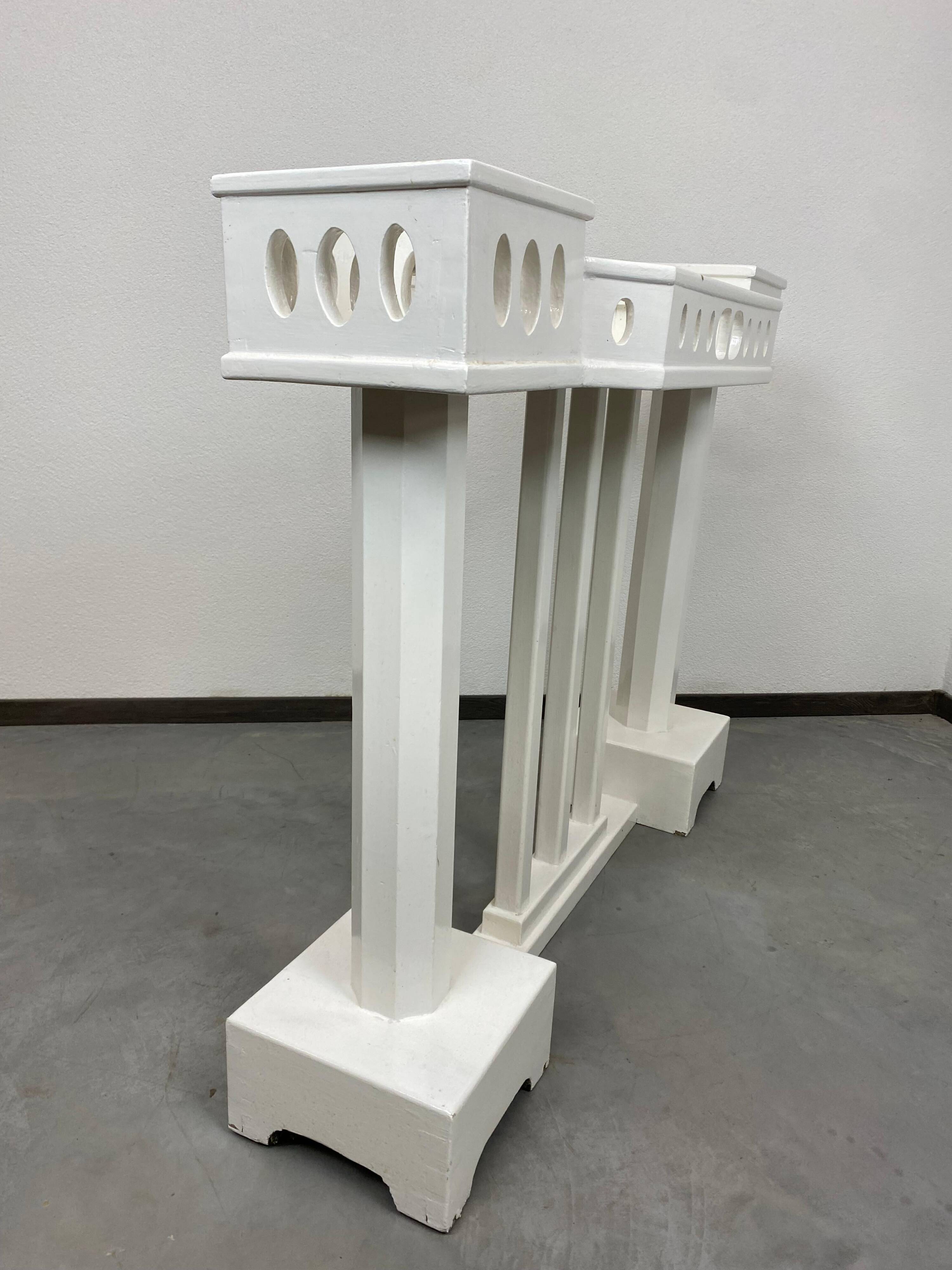 Jugendstil plant stand attributed to Josef Hoffmann