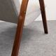 Pair of Bow Wood armchairs by Steiner from the 50s/60s