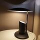 80s black yellow vintage plastic desk lamp