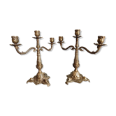 Pair of vintage candlesticks