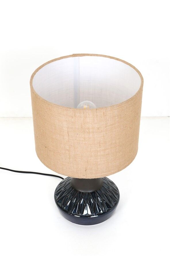 XL Søholm / Einar Johansen “1058” table lamp / Ceramic / Mid-century / Danish modern design / 1960s / 1970s