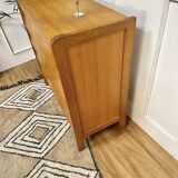 Scandinavian chest of drawers inclined drawers