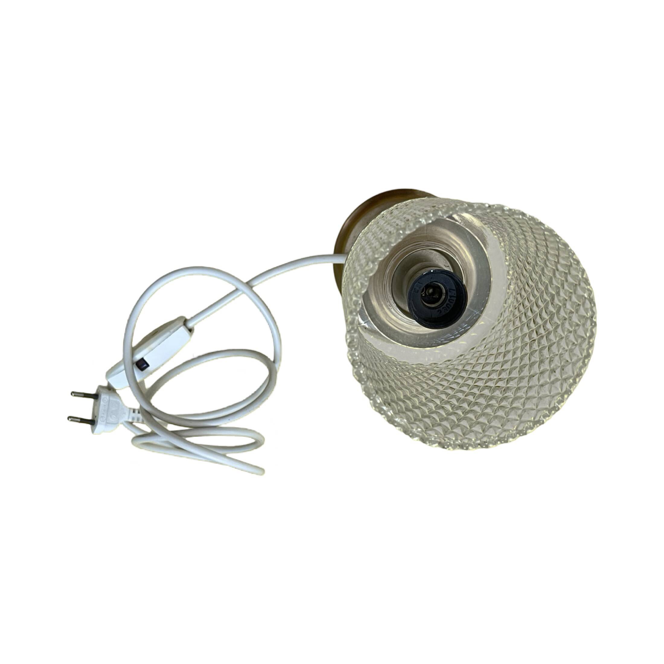 Brass night lamp, Kolarz, Germany, 1970s.