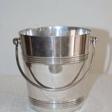 Christofle ice bucket in silver-plated metal, Biarritz model