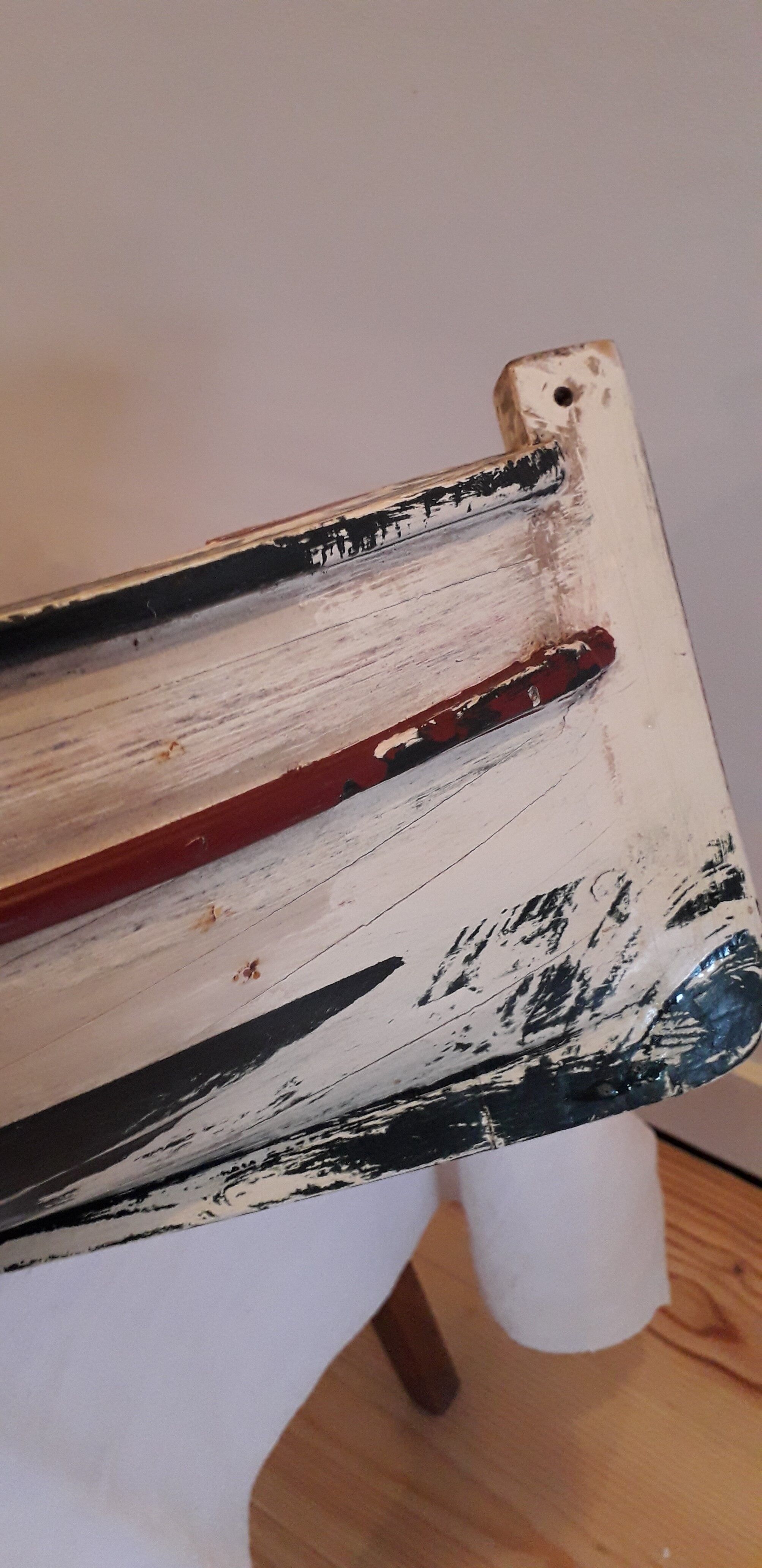 Old wooden ship model