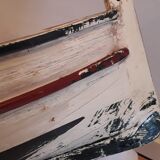 Old wooden ship model