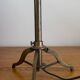 Adjustable table lamp – Tripod base in brass metal – Industrial style
