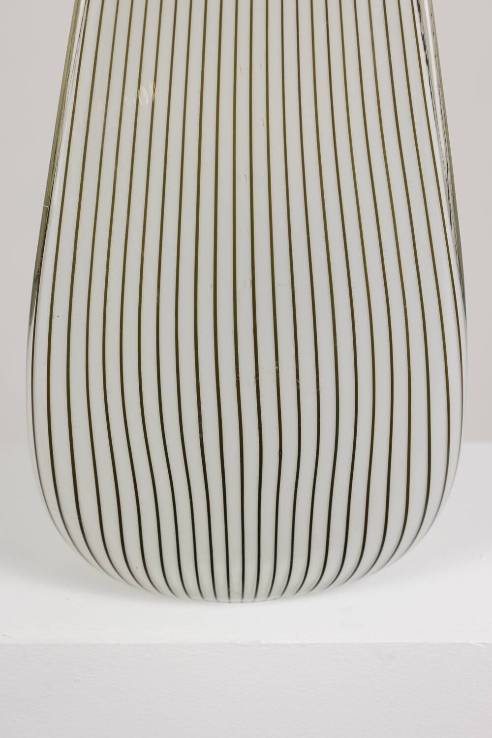 Lino Tagliapietra. Cone lamp in Murano glass. Italy 1970s.