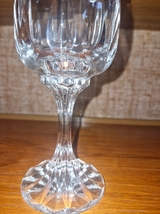 Villeroy and Boch 6 crystal wine glasses model Arabelle