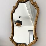Vintage baroque style mirror, 84x43 cm