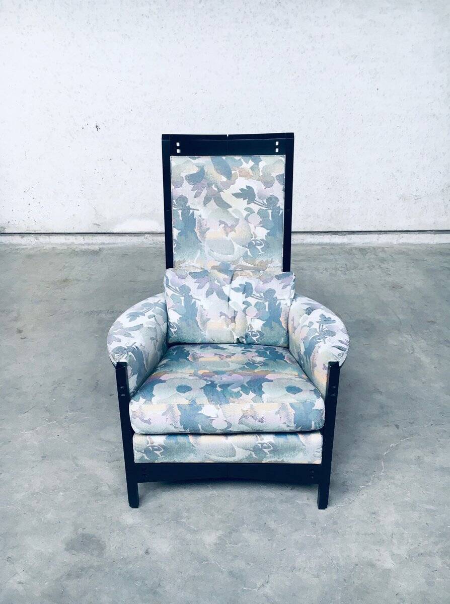 Galaxy Peggy High Armchair by Umberto Asnago for Giorgetti, Italy, 1990s