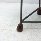 Tabouret industriel du milieu du siècle, années 1950, Tchécoslovaquie