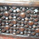Authentic coffee table bamilekés bed