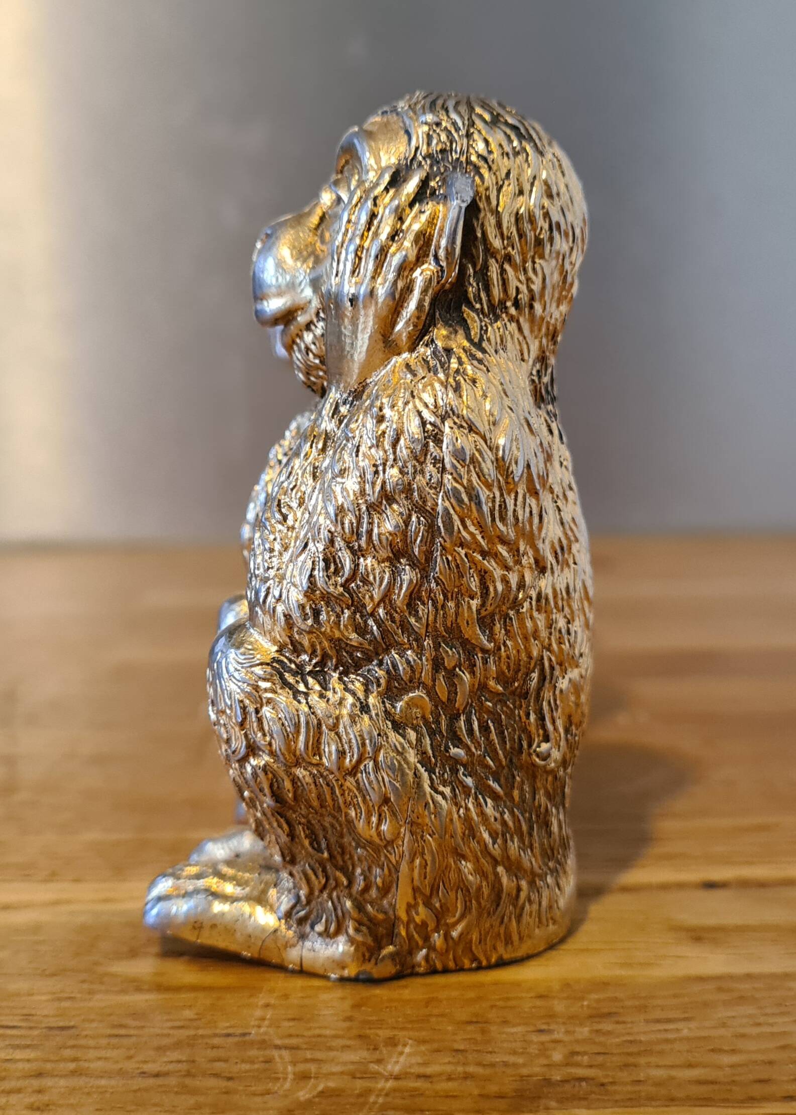 Clock / alarm clock from LANCEL - The 3 monkeys of wisdom